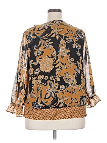 Cato 3/4 Sleeve Blouse (view 2)