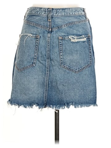 Abercrombie & Fitch Denim Skirt (view 2)