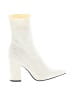 Mia White Ankle Boots Size 7 1/2 - photo 1