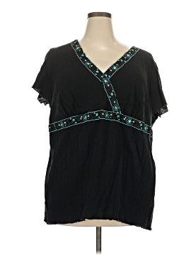 Lane Bryant Short Sleeve Blouse (view 1)