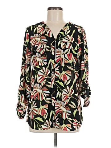 Valerie Stevens Long Sleeve Blouse (view 1)
