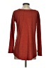 Sun & Shadow Burgundy Long Sleeve Top Size S - photo 2