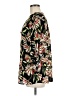 Valerie Stevens Floral Black Long Sleeve Blouse Size M - photo 5
