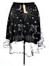 BLOOMCHIC 100% Polyester Stars Black Casual Skirt Size 26 - photo 2