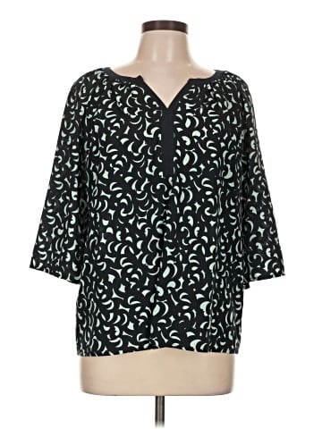 Ann Taylor Factory 3/4 Sleeve Blouse (view 1)