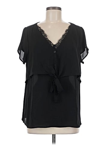 Torrid Short Sleeve Blouse (view 1)