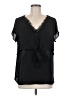Torrid 100% Polyester Black Short Sleeve Blouse Size Med Plus (00) - photo 1