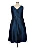 Jessica Howard Blue Cocktail Dress Size 14 - photo 2