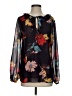 CAbi 100% Polyester Black Long Sleeve Blouse Size S - photo 1