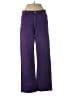 Q2 Purple Casual Pants Size S - photo 1