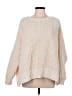 American Eagle Outfitters 100% Polyester Tan Pullover Sweater Size M - photo 1