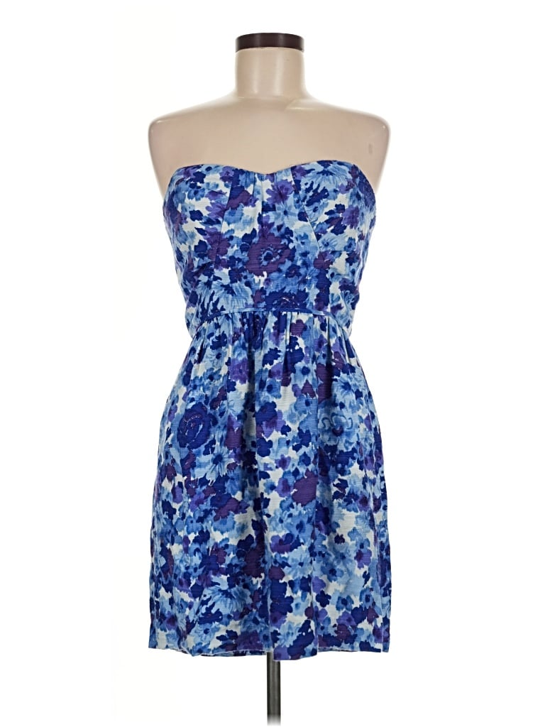 Pre-owned Shoshanna Cocktail Dress In Blue