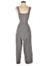 MNG Suit Solid Gray Jumpsuit Size 4 - photo 1
