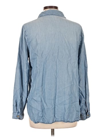 Velvet Heart 3/4 Sleeve Button-Down Shirt (view 2)