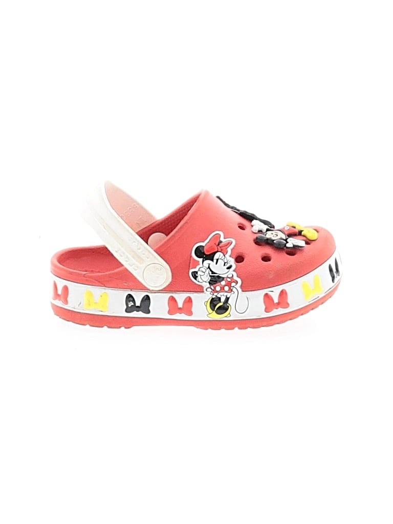 Pre-owned Crocs Kids' Clogs In Red