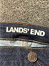 Lands' End Chevron-herringbone Blue Jeans Size 10 - photo 7