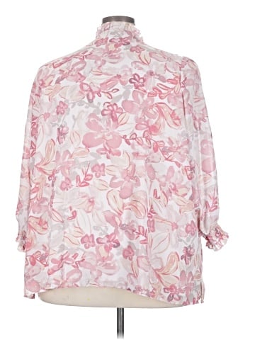Belle By Kim Gravel 3/4 Sleeve Blouse (view 2)