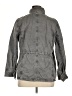 Caslon 100% Cotton Solid Gray Jacket Size XL Petite - photo 2