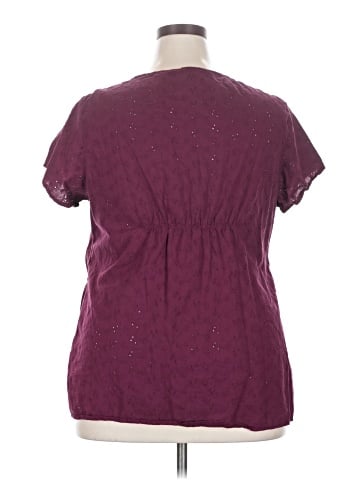 SONOMA life + style Short Sleeve Blouse (view 2)