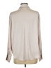 Cupcakes & Cashmere Metallic Tan Long Sleeve Blouse Size L - photo 2