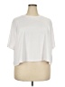 Fabletics White Short Sleeve T-Shirt Size XXL (estimated) - photo 1