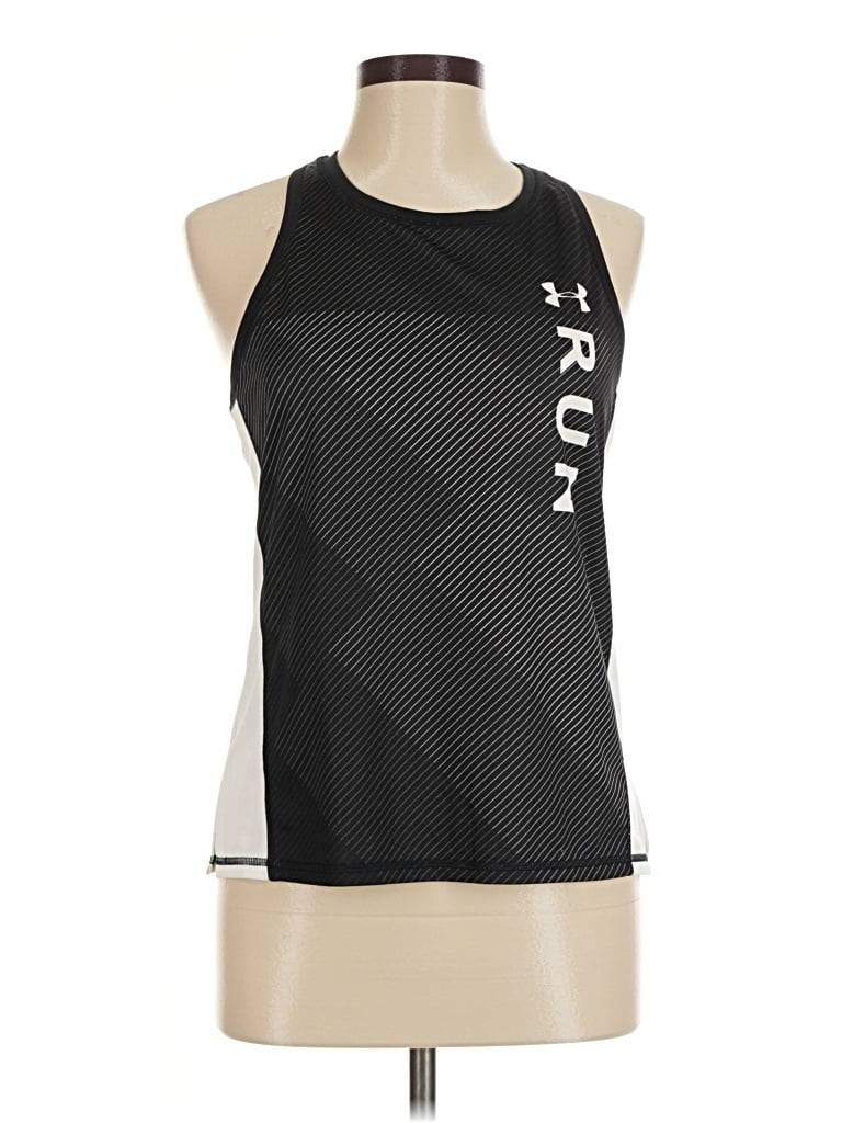 Pre-owned Under Armour Active Tank Top In Black