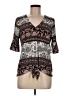 Ivanka Trump Gray Short Sleeve Blouse Size M (estimated) - photo 1