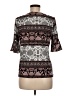 Ivanka Trump Gray Short Sleeve Blouse Size M (estimated) - photo 2