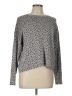 MM. LaFleur Print Gray Pullover Sweater Size L - photo 1