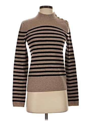 Aqua Cashmere Pullover Sweater (view 1)