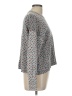 MM. LaFleur Print Gray Pullover Sweater Size L - photo 4