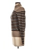 Aqua 100% Cashmere Stripes Brown Cashmere Pullover Sweater Size XS - photo 5