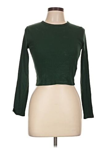 Bershka 3/4 Sleeve T-Shirt (view 1)