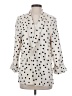 Ellison 100% Polyester Polka Dots Ivory Blazer Size S - photo 1