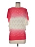 Fashion Magazine Chevron-herringbone Pink Pullover Sweater Size M (estimated) - photo 1