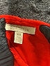 Bordeaux 100% Polyester Chevron-herringbone Red Casual Dress Size M - photo 7