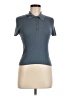 Marled Teal Short Sleeve Top Size M - photo 1