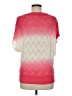 Fashion Magazine Chevron-herringbone Pink Pullover Sweater Size M (estimated) - photo 2
