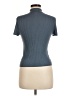 Marled Teal Short Sleeve Top Size M - photo 2