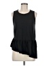 Gibson Black Sleeveless Blouse Size M - photo 1