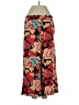 Ann Taylor LOFT Floral Red Casual Pants Size 0 - photo 1