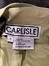 Carlisle 100% Silk Green Silk Blazer Size 18 - photo 6