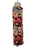 Ann Taylor LOFT Floral Red Casual Pants Size 0 - photo 4