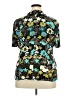 Just In Thyme Ltd. Floral Teal Short Sleeve Blouse Size 18 - photo 2