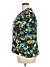 Just In Thyme Ltd. Floral Teal Short Sleeve Blouse Size 18 - photo 5