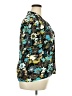 Just In Thyme Ltd. Floral Teal Short Sleeve Blouse Size 18 - photo 4