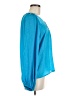 Love Sadie 100% Polyester Teal Long Sleeve Blouse Size M - photo 4