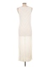 Sofia by Sofia Vergara Chevron-herringbone Ivory Casual Dress Size L - photo 2