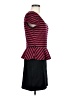 Takara Stripes Black Casual Dress Size 11 - photo 4