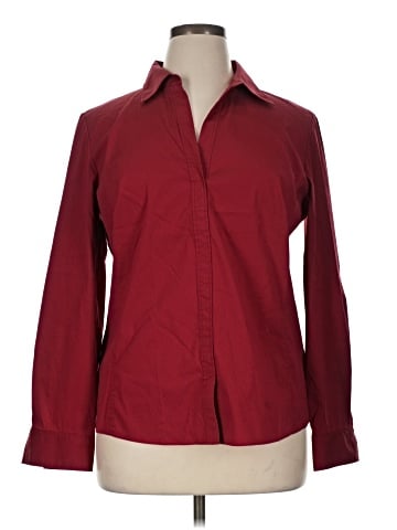 Lafayette 148 New York Long Sleeve Button-Down Shirt (view 1)